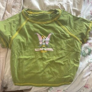 Green Fairy Graphic Kids T-Shirt